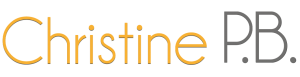 Logo Christine PB Logo Christine PB